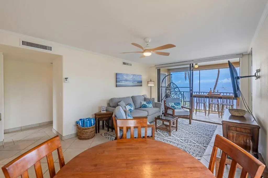 Kihei Beach Resort 301- Oceanfront 2 Bedroom 2Bath Condo On 6 Mile Beach Apartment