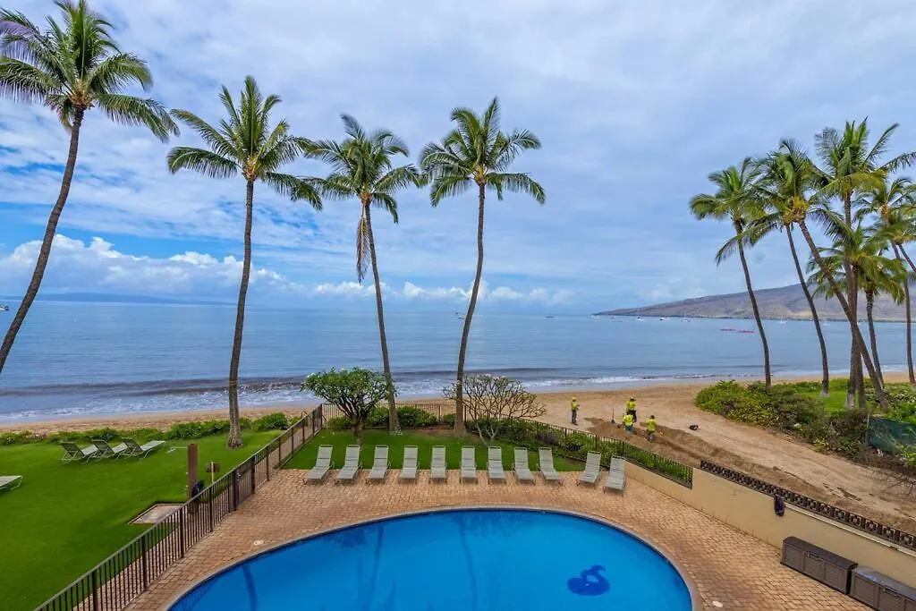 Apartment Kihei Beach Resort 301- Oceanfront 2 Bedroom 2Bath Condo On 6 Mile Beach United States