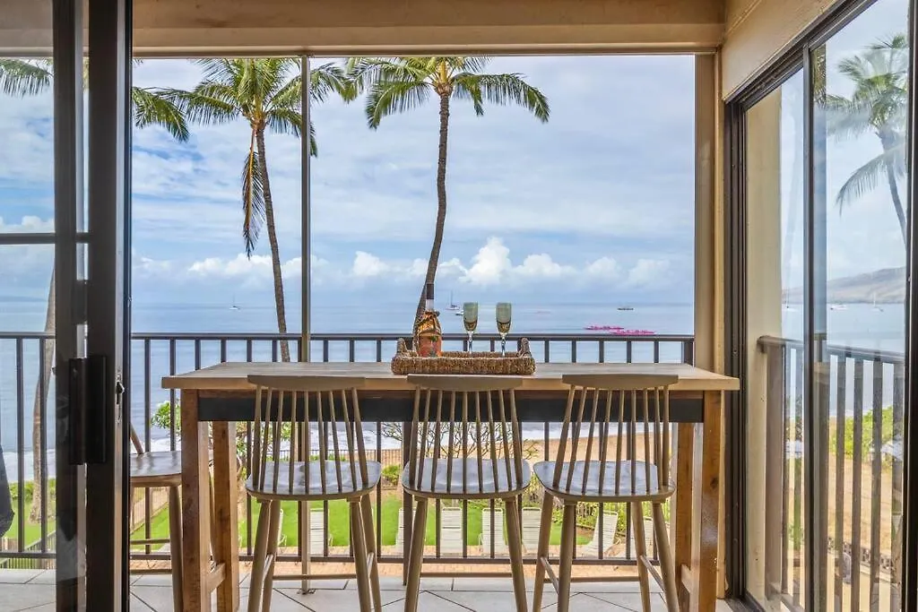 Kihei Beach Resort 301- Oceanfront 2 Bedroom 2Bath Condo On 6 Mile Beach