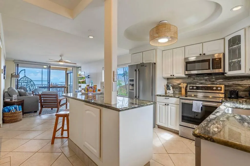 Apartment Kihei Beach Resort 301- Oceanfront 2 Bedroom 2Bath Condo On 6 Mile Beach United States